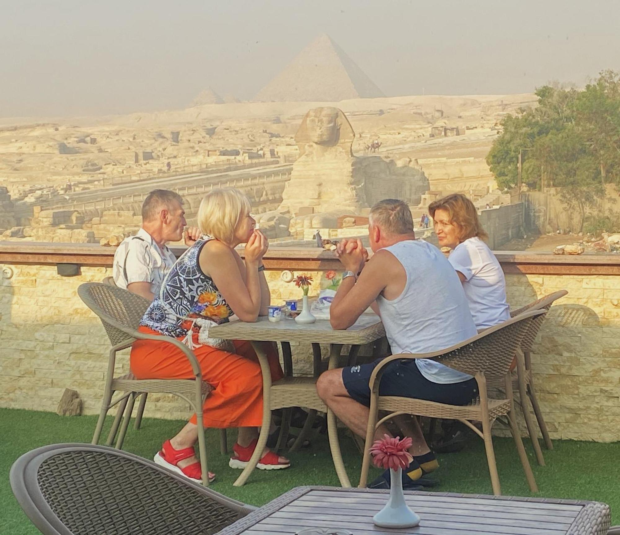 Seven Pyramids View Inn Káhira Exteriér fotografie