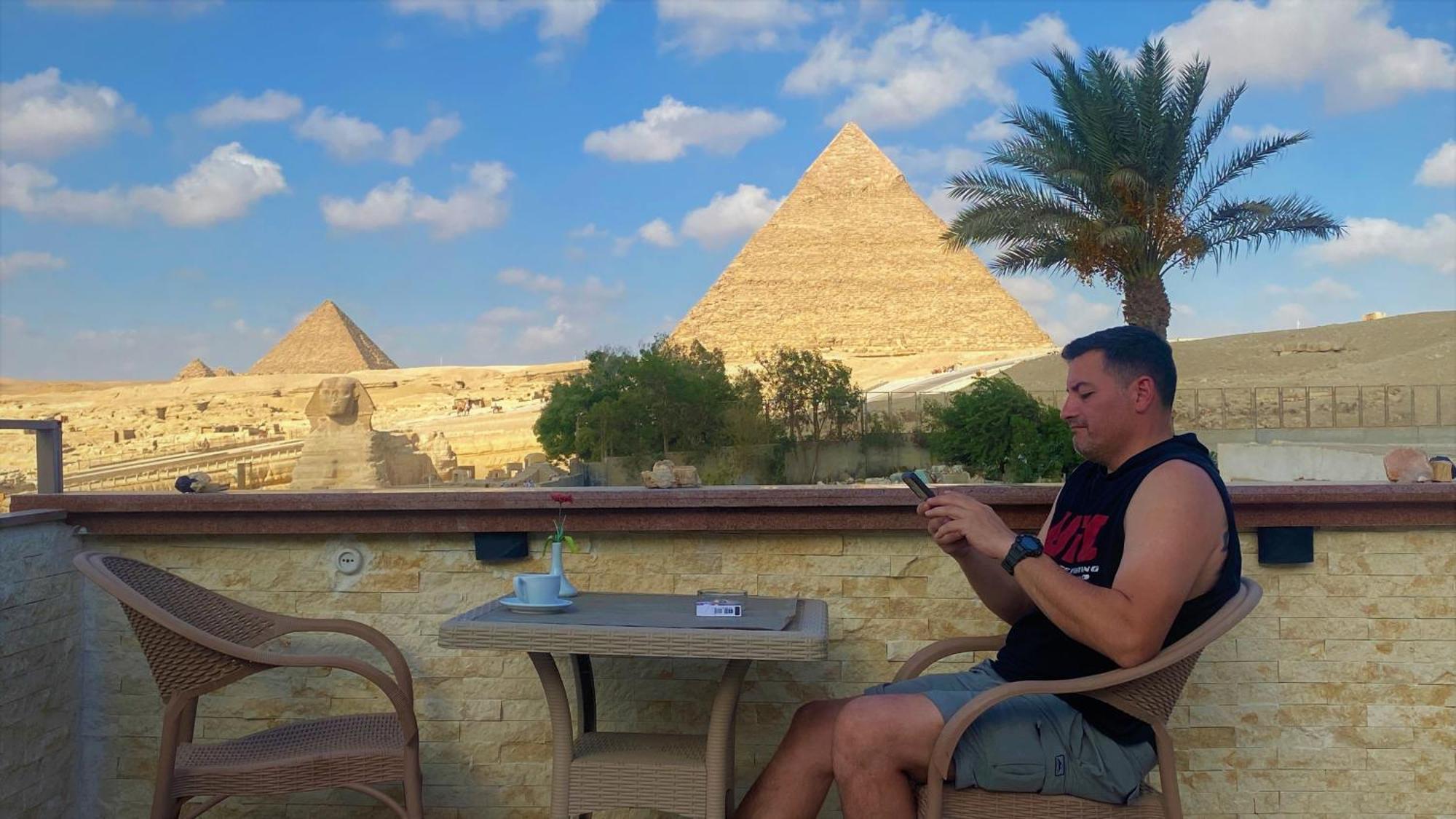 Seven Pyramids View Inn Káhira Exteriér fotografie